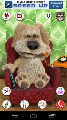 Talking Ben the Dog Free android App screenshot 3